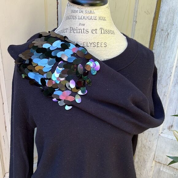 ZARA , KNIT LONG SLEEVED TOP Size M - Picture 2 of 6